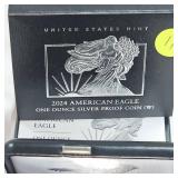 2024 W Silver Eagle Proof in Mint Box, 1oz