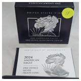 2024 S Silver Eagle Proof in Mint Box 1oz