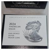2024 S Silver Eagle Proof in Mint Box 1oz