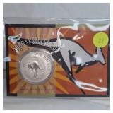 2000 $1 Silver Roo, Frosted UNC in case