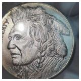 1oz Silver Big Chief/Buffalo Round