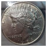 1924 Peace $1 VF Plus