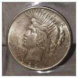 1922 Peace $1 VG