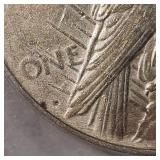 1923 D Peace Dollar $1