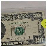 1969 C $20 Federal Reserve Note