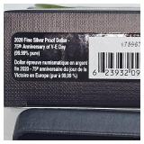 2020 $1 Silver 75th Anniversary of V E Day