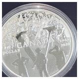 2020 $1 Silver 75th Anniversary of V E Day