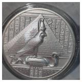 2oz Silver Eygyptian Round, UNC