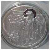 2oz Silver Eygyptian Round, UNC