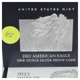 2023  1oz Silver Eagle Proof