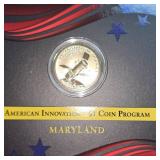 2020 $1 Reverse Proof Innovation Coin New Jersey