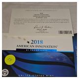2018 $1 Proof Innovation Coin, Maryland