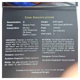 2020 $1 Reverse Proof Innovation Coin , Conneticut