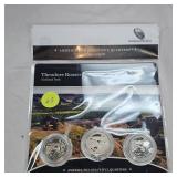 2016 A.T.B. P.D.S. Roosevelt 25c, Set of 3