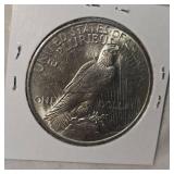1923 Peace $1 UNC
