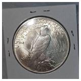 1923 Peace $1 BU