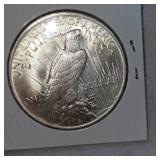 1923 Peace $1 BU