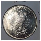 1923 Peace $1 BU