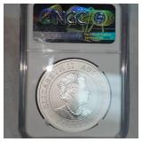2022 P Auctralia $1 MS69 1st Release, Silver Koala