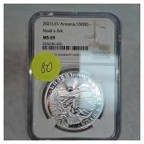 2021 LEV Armenia NGC MS69 Silver Noah