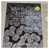 2021-2025 American Women 25c P&D , 12 Coin Set