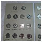 2021-2025 American Women 25c P&D , 12 Coin Set
