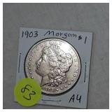 1903 Morgan $1 AU