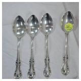 Sterling .925 Silver Spoon Set  121.67 Grams