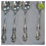 Sterling .925 Silver Spoon Set  121.67 Grams