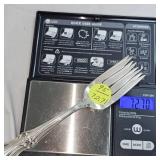 Sterling .925 Silver Spoon Set  72.70 Grams