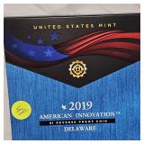 2019 $1 Reverse Proof Innovation Coin, Deleware