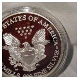 2013 Silver Eagle 100 Mills .999 Fine Silver