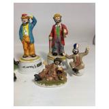 Large Lot of Emmett Kelly, Jr. Porcelain Clowns