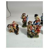 Large Lot of Emmett Kelly, Jr. Porcelain Clowns