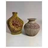 Mexican Folk Art Vases
