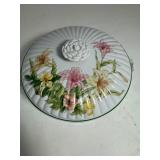 Vintage Shafford Fine Porcelain "Jade Lily" 8" Casserole Baking Dish w/Lid JAPAN