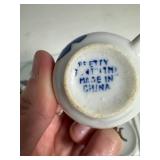 Madeline 11 Piece China Tea Set 1997