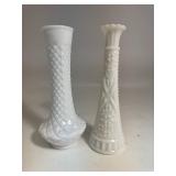 Milk Glass Vases