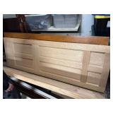 Raised Panel Solid Oak Door