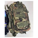 Backpack & Gloves