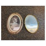 Large Vintage Gallery Wall Home Interiors & Oval Frame