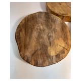 Lot of (3) Large Tree Discs 14” Diameter