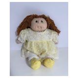 1984 MN Thomas Baby Brown Hair Green Eyes Cabbage Patch Kids Girl Doll