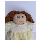 1984 MN Thomas Baby Brown Hair Green Eyes Cabbage Patch Kids Girl Doll