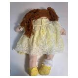 1984 MN Thomas Baby Brown Hair Green Eyes Cabbage Patch Kids Girl Doll