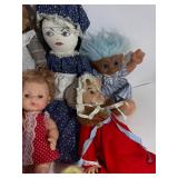 Large Lot of Vintage Dolls