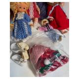 Large Lot of Vintage Dolls