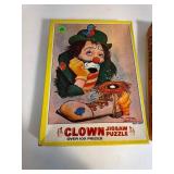 Vintage Clown Puzzles