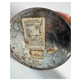 Metal Canister with Farm Scene