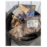 Pit Barrel Cooker Co. Drum Smoker with Mesquite Wood Chunks & Barbecue Guides